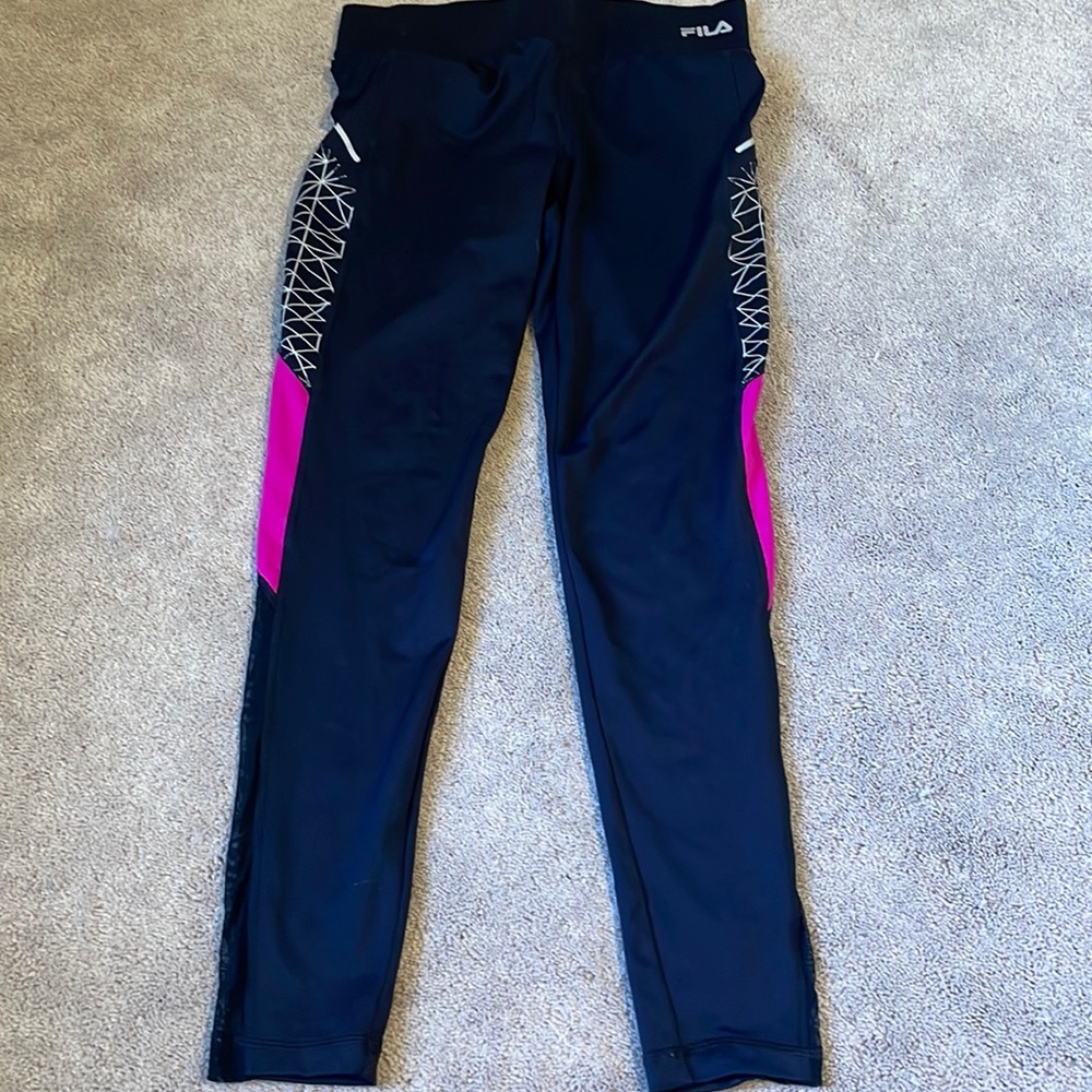 Fila active leggings size medium